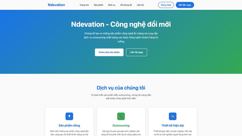 Doanh nghiệp Template